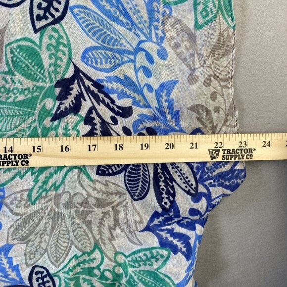 Vera Bradley‎ Soft Fringe Scarf Santiago Pattern Rayon New With Tag Upscale Look - Picture 6 of 10